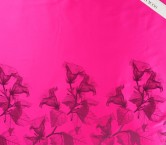 Fuxia jacq. floral border 120cm